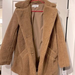 Tan Teddy Bear Coat